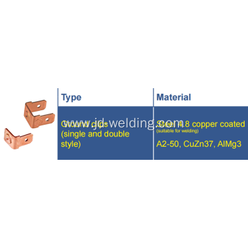 Ground clips single and double style,CD earth plug,double earth plug,Single earthing tags,Double earthing tags